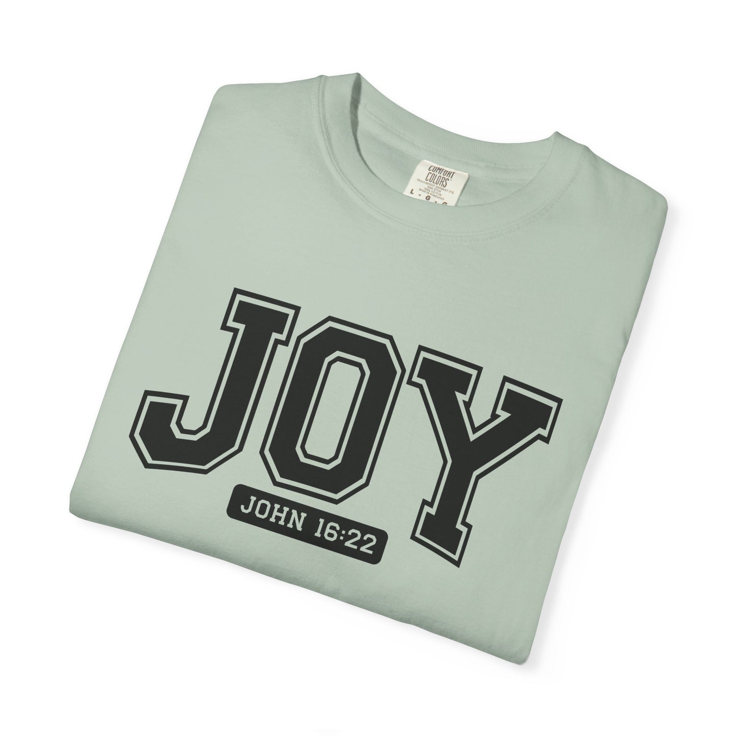 Unisex Joy T-Shirt, Christian Gift, Inspirational Tee, Scripture Apparel, Casual Outfit, Faith-Based Clothing