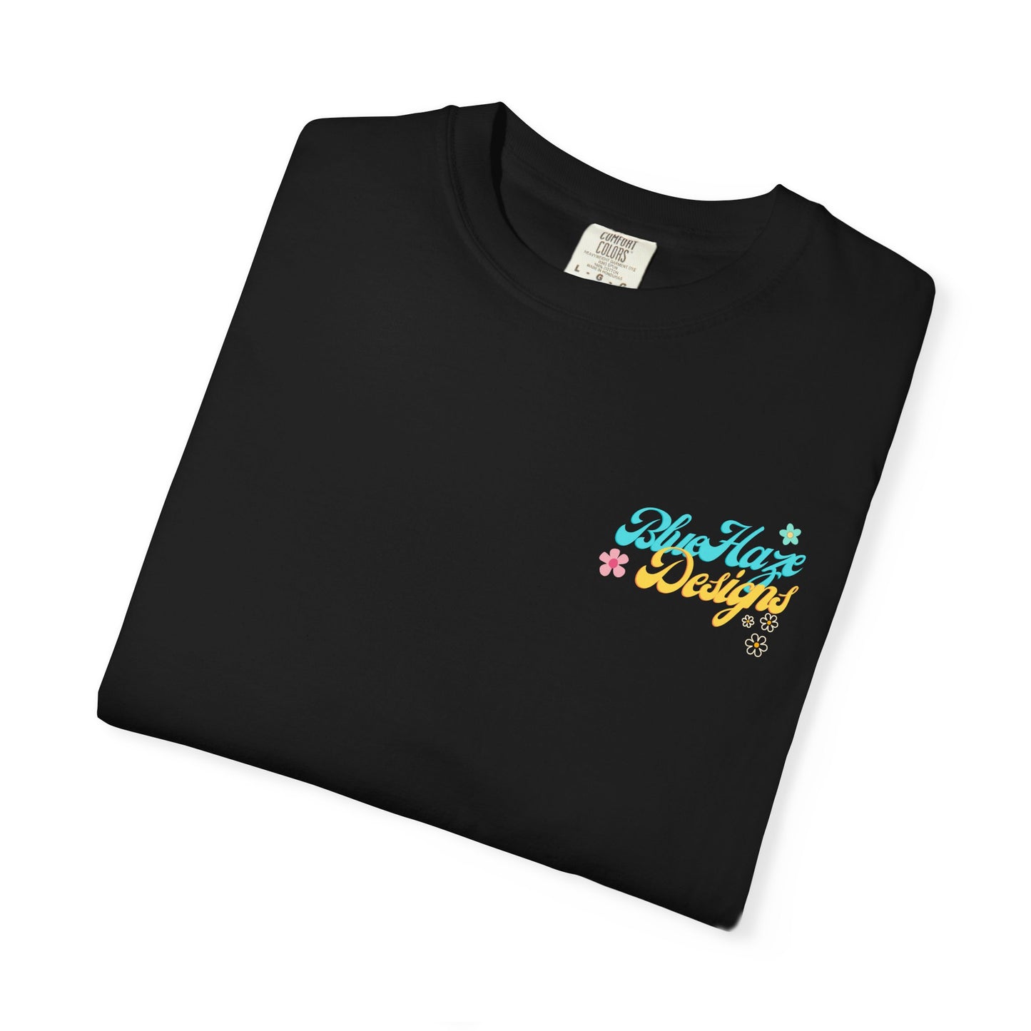 BlueHaze Floral Shoe Vibes T-Shirt