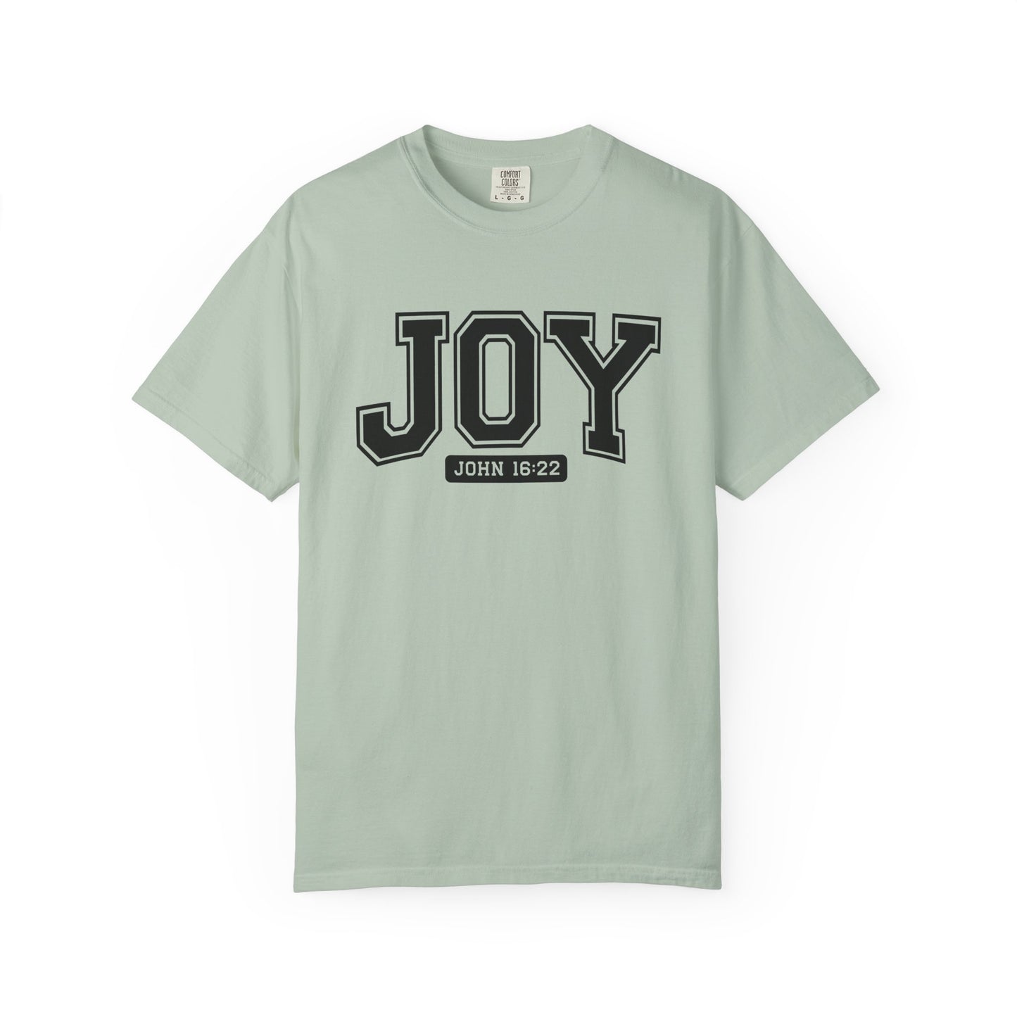 Unisex Joy T-Shirt, Christian Gift, Inspirational Tee, Scripture Apparel, Casual Outfit, Faith-Based Clothing