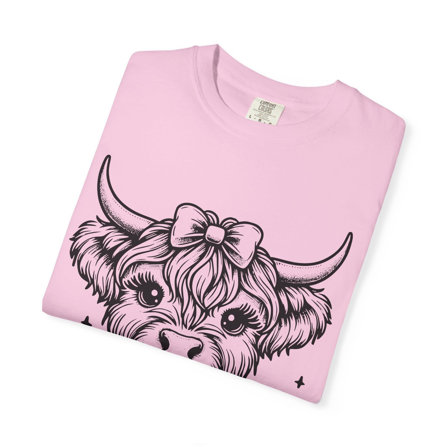 Sassy Cow Graphic Tee, Cute Animal Shirt, Unisex Cotton T-shirt, Gift for Animal Lovers, Casual Wear