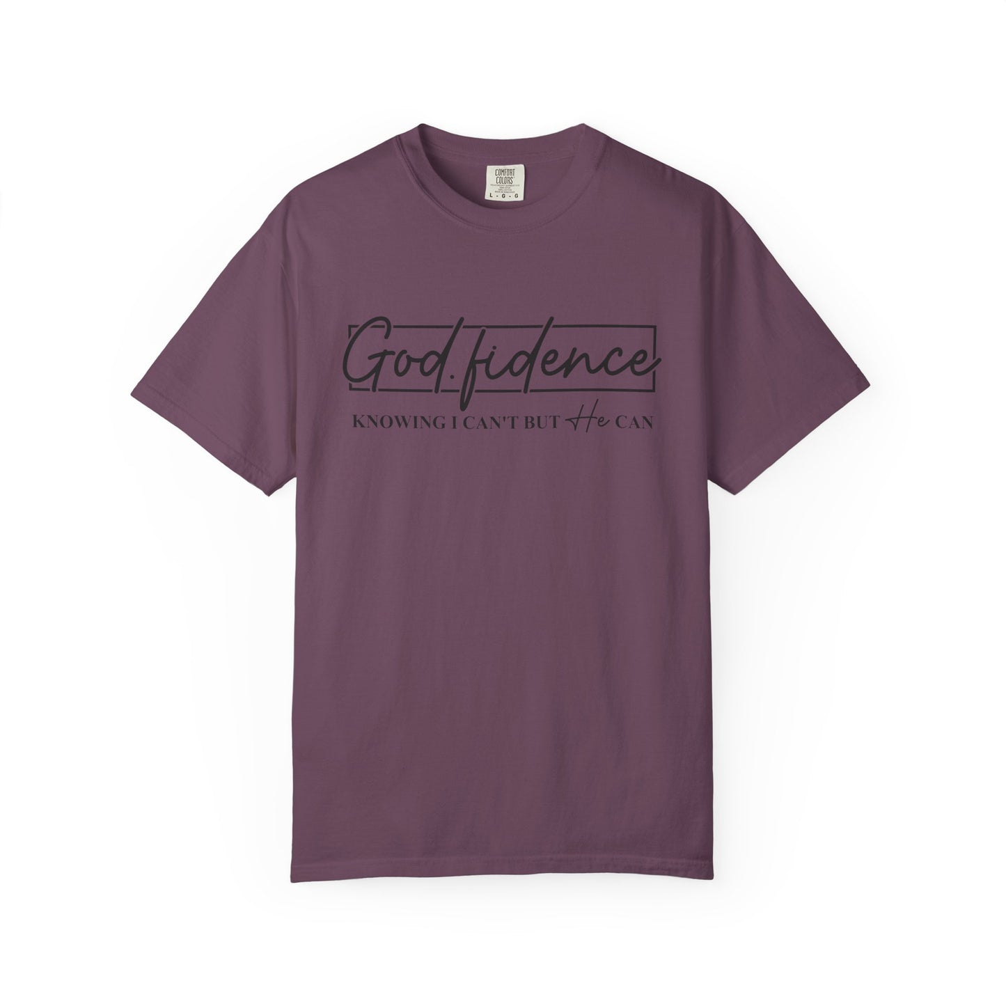 Inspirational Unisex T-shirt, Godfidence Tee, Motivational Apparel, Gift for Him/Her, Positive Vibes Shirt, Everyday Wear