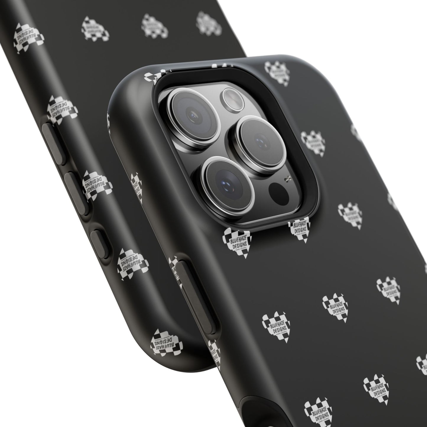 BlueHaze Designs Heart Pattern logo Phone case