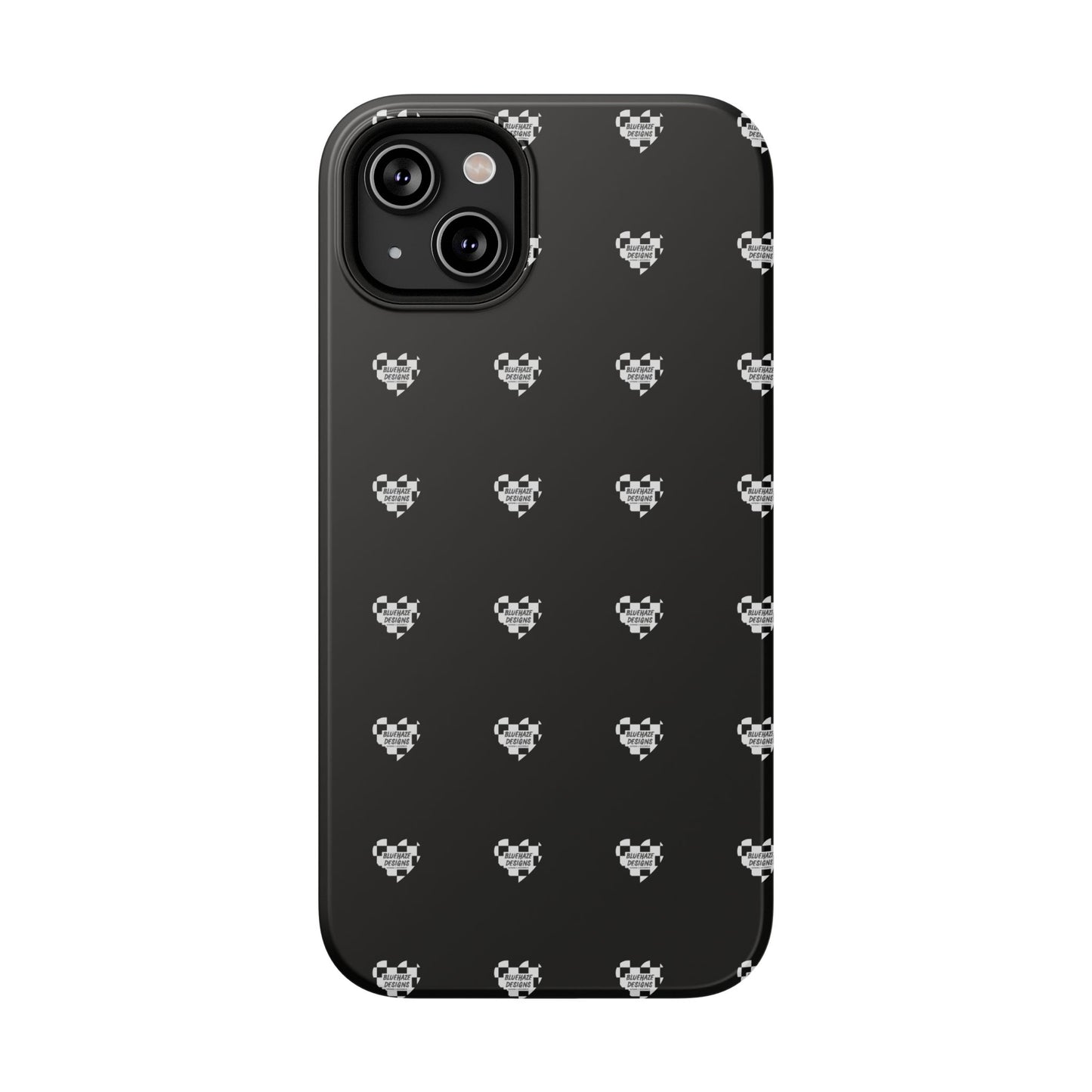 BlueHaze Designs Heart Pattern logo Phone case