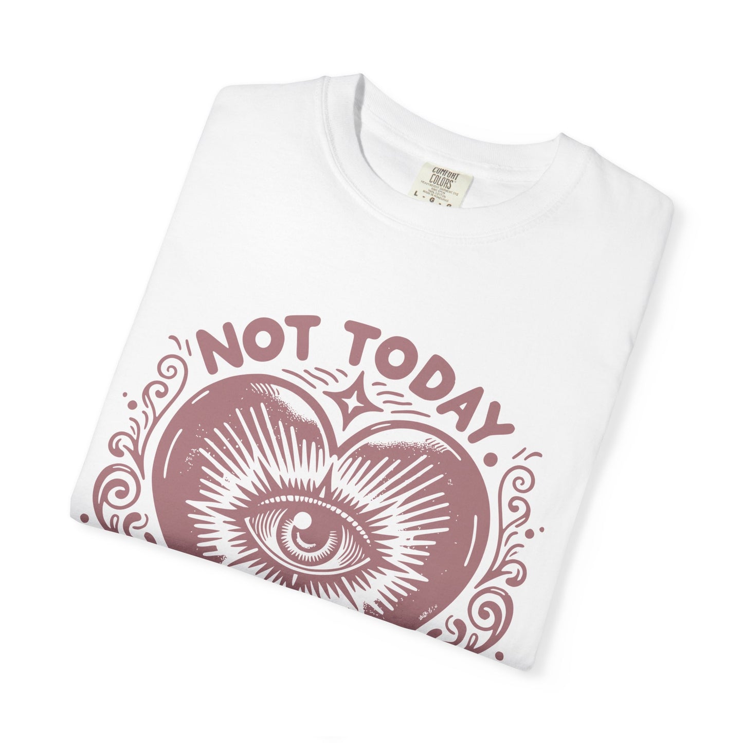 Positive Vibes T-Shirt with Eye Design, Unisex Graphic Tee, Gifts for Her, Motivational Apparel, Casual Wear, Everyday Comfort