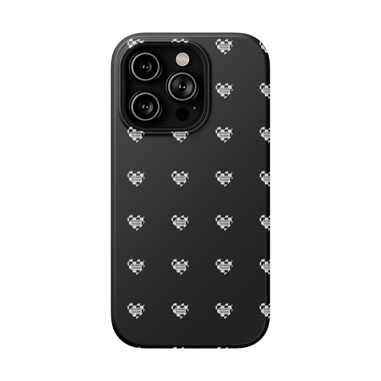 BlueHaze Designs Heart Pattern logo Phone case