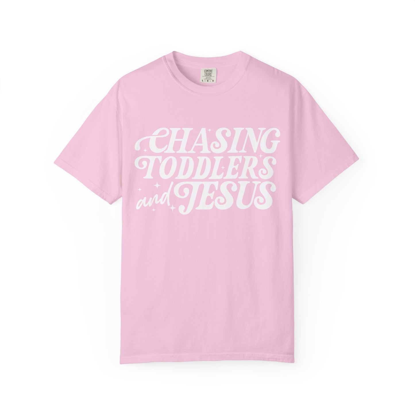 Chasing Toddlers and Jesus Unisex T-shirt, Family Reunion Shirt, Christian Apparel, Toddler Chaser Tee, Faith-Based