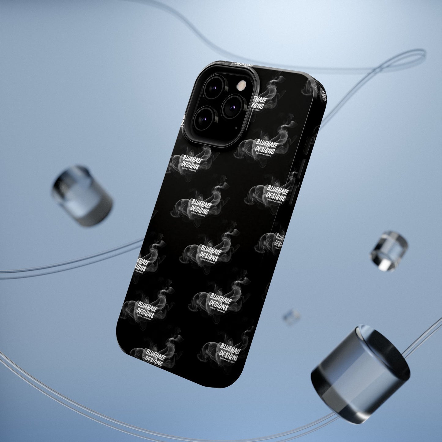 BlueHaze Designs Smoke logo Phone case