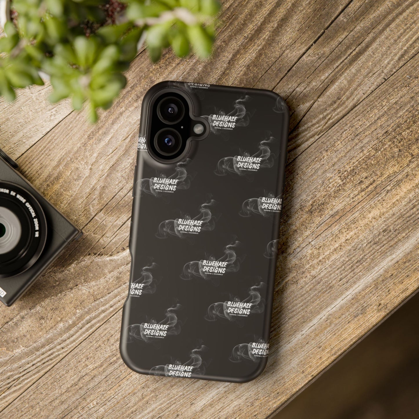BlueHaze Designs Smoke logo Phone case