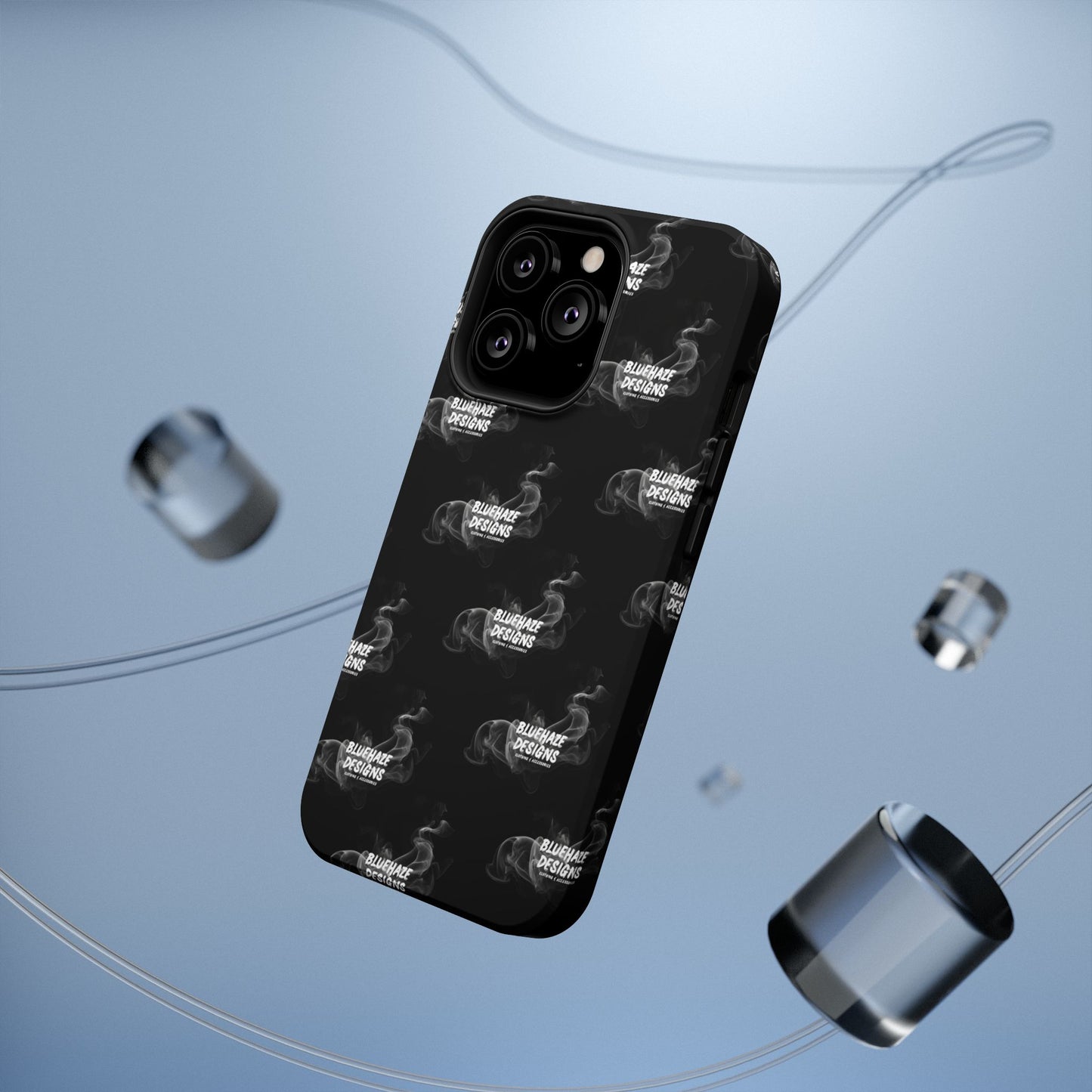 BlueHaze Designs Smoke logo Phone case
