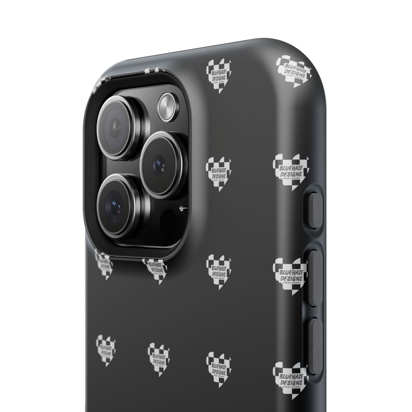 BlueHaze Designs Heart Pattern logo Phone case
