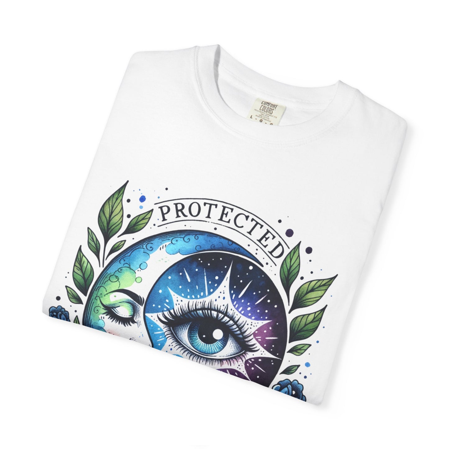 Mystical Sun and Moon T-Shirt - Cosmic Protected & Petty Tee for Spiritual Souls, Astrology and Boho Style Fashion