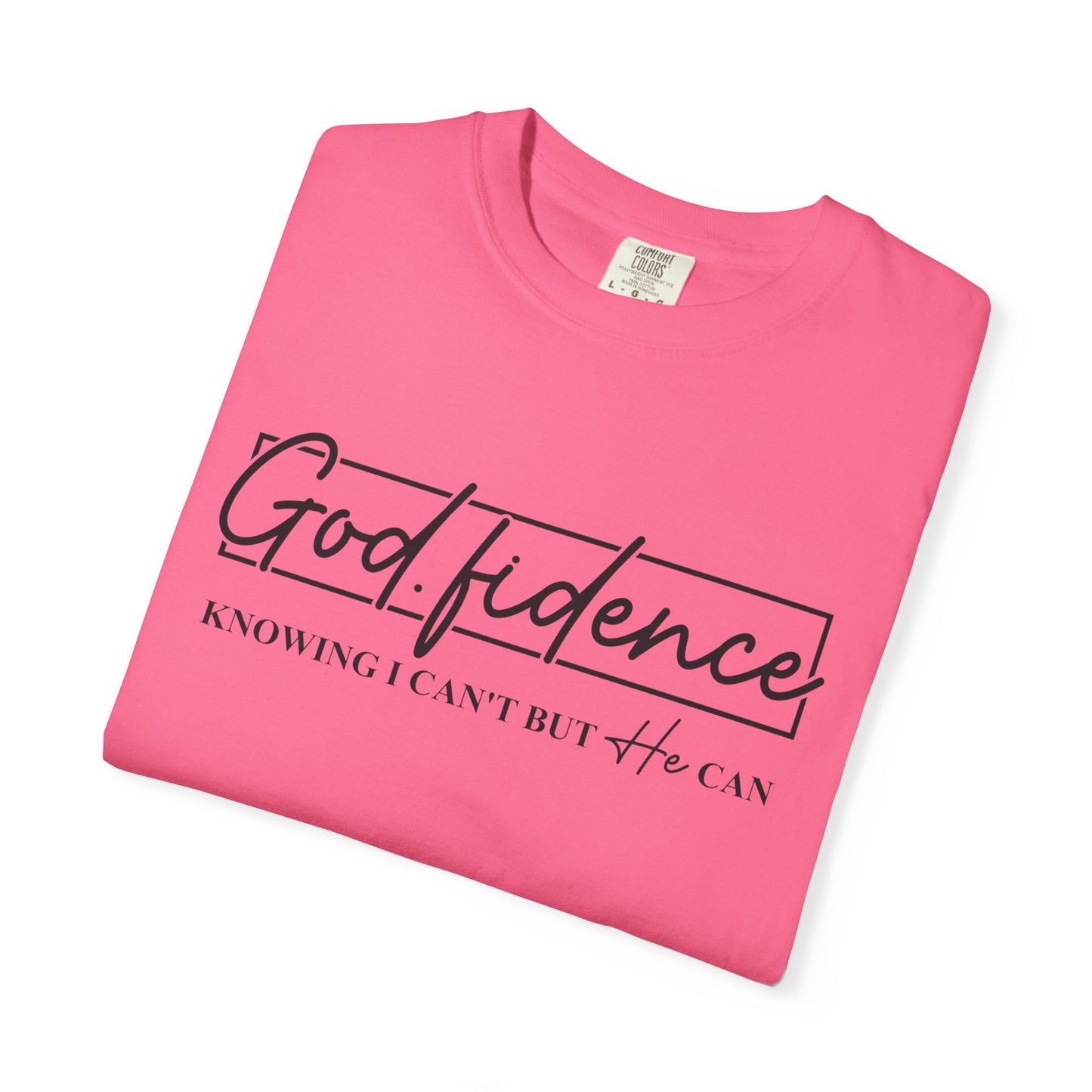 Inspirational Unisex T-shirt, Godfidence Tee, Motivational Apparel, Gift for Him/Her, Positive Vibes Shirt, Everyday Wear
