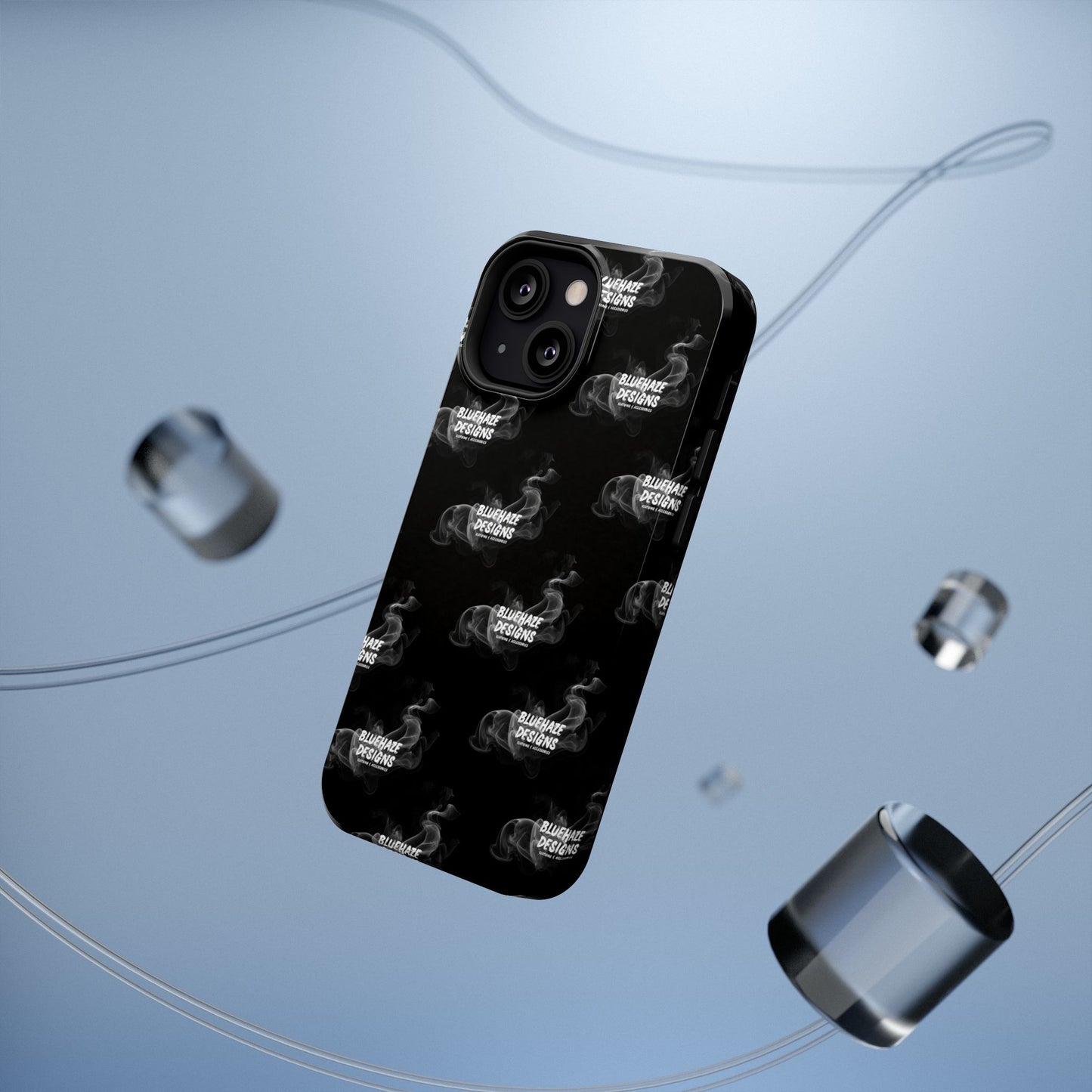 BlueHaze Designs Smoke logo Phone case