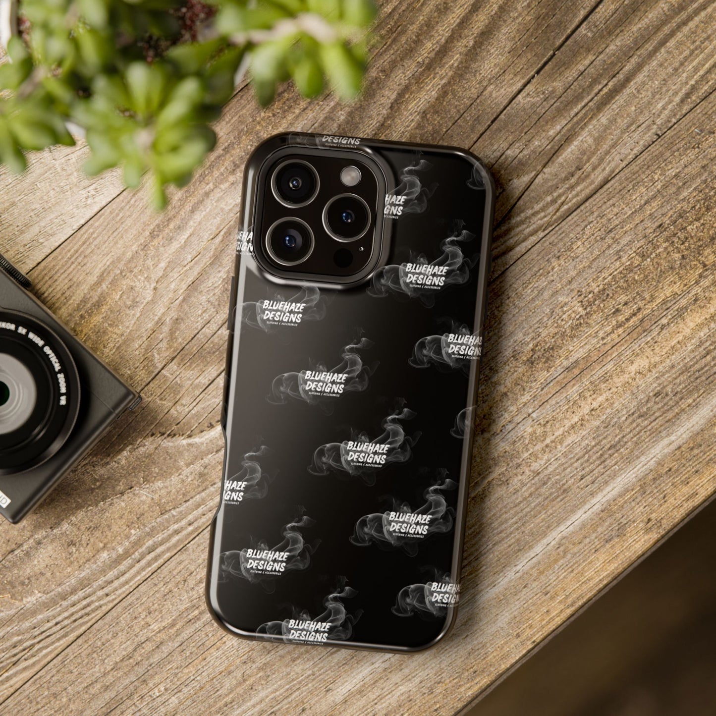 BlueHaze Designs Smoke logo Phone case