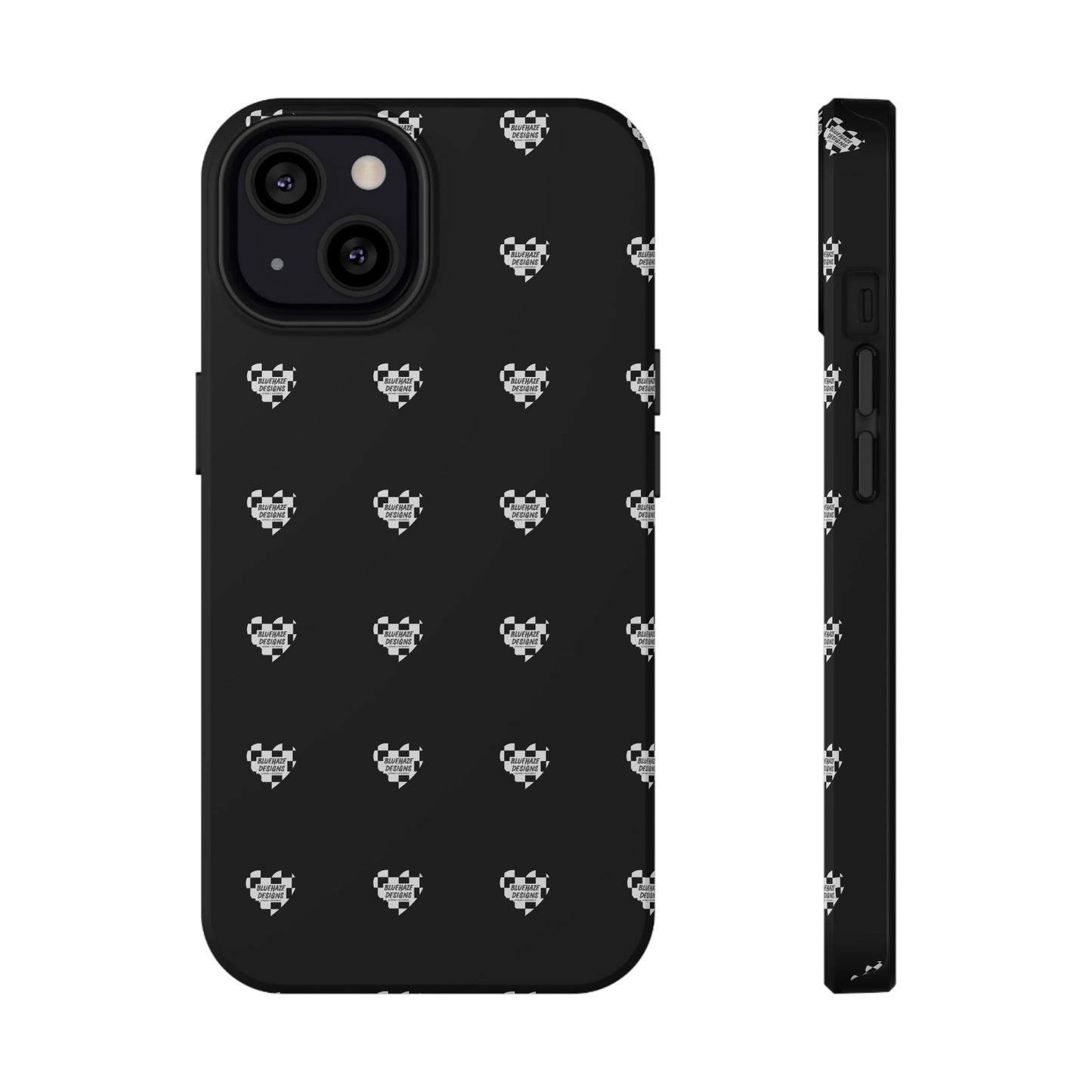 BlueHaze Designs Heart Pattern logo Phone case
