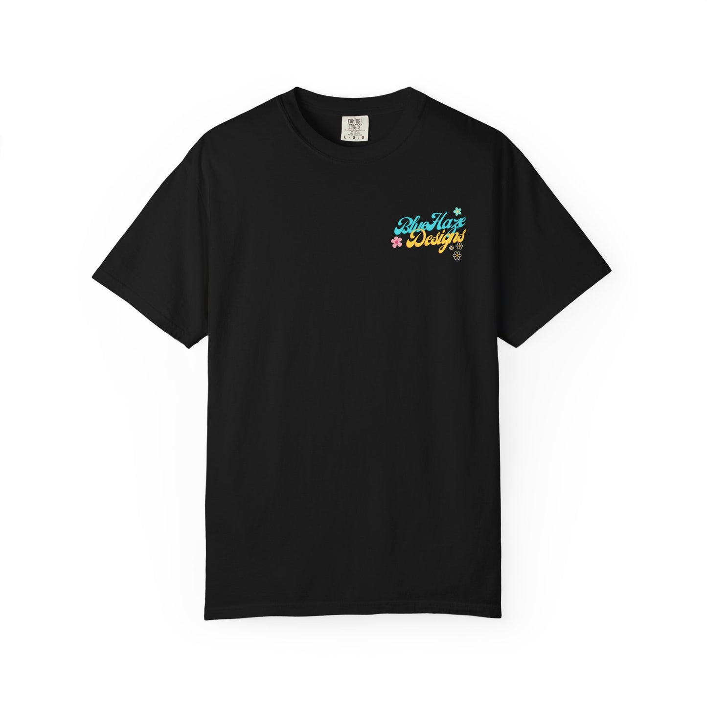 BlueHaze Floral Shoe Vibes T-Shirt