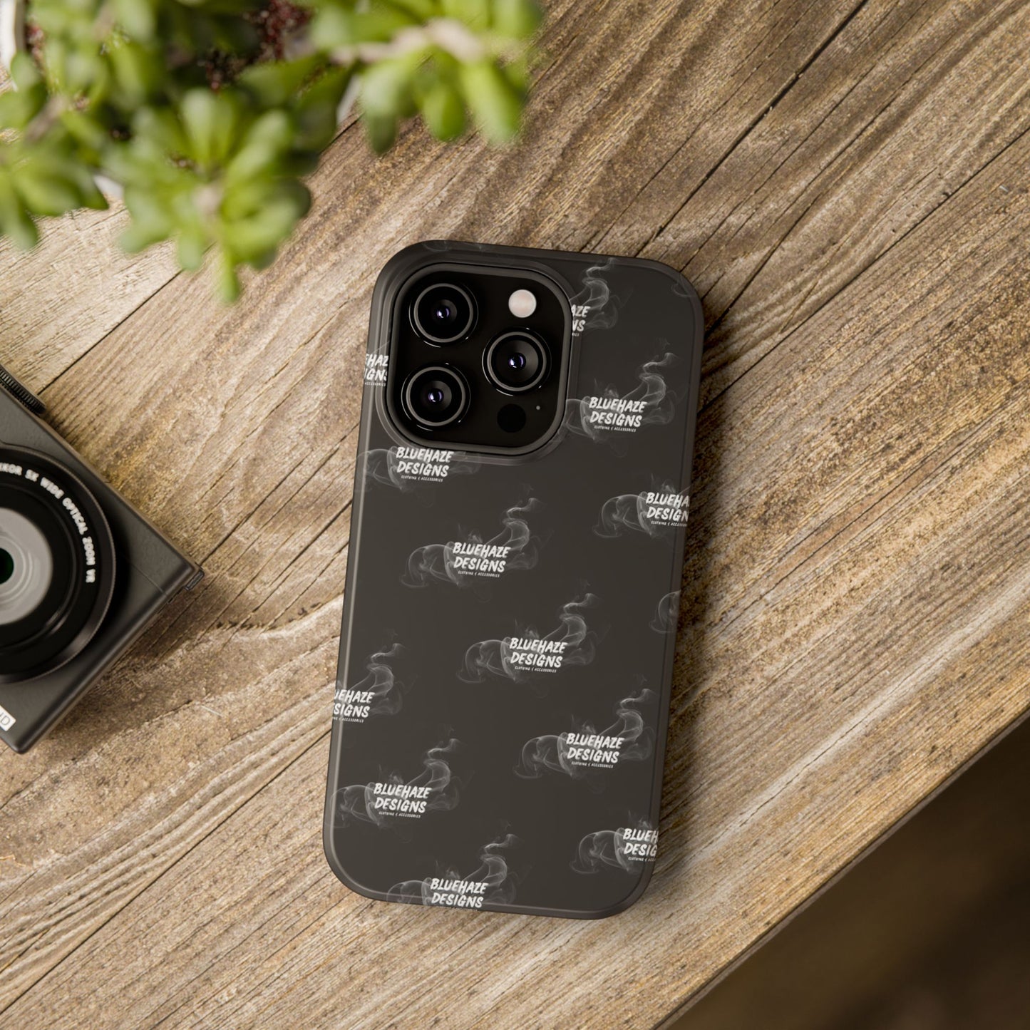 BlueHaze Designs Smoke logo Phone case