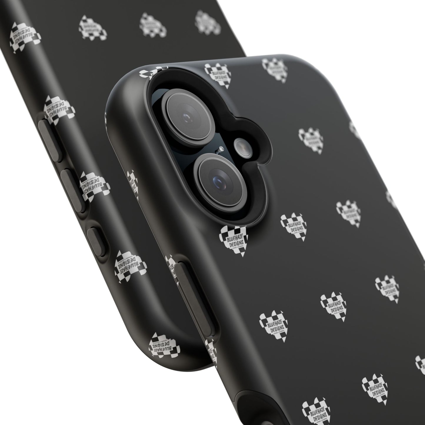 BlueHaze Designs Heart Pattern logo Phone case