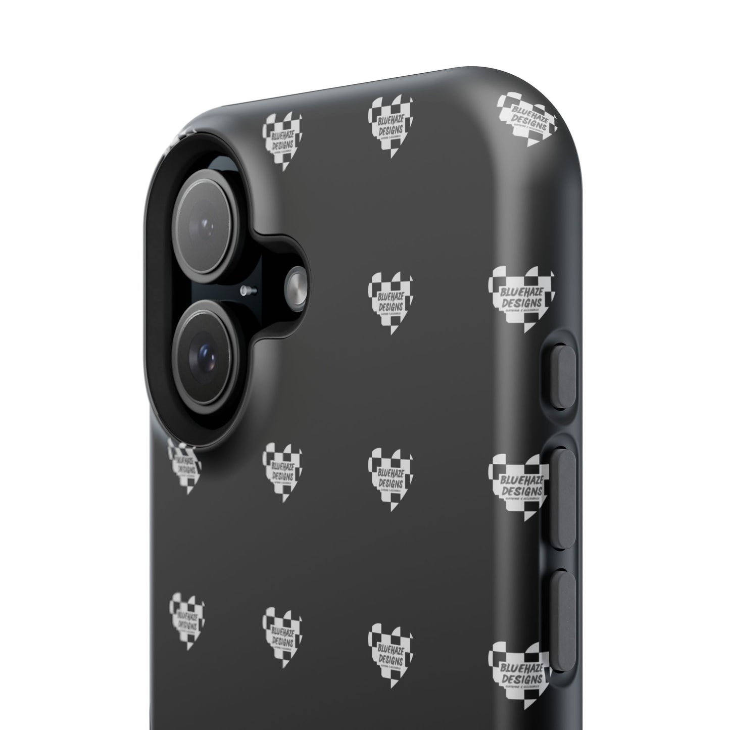 BlueHaze Designs Heart Pattern logo Phone case