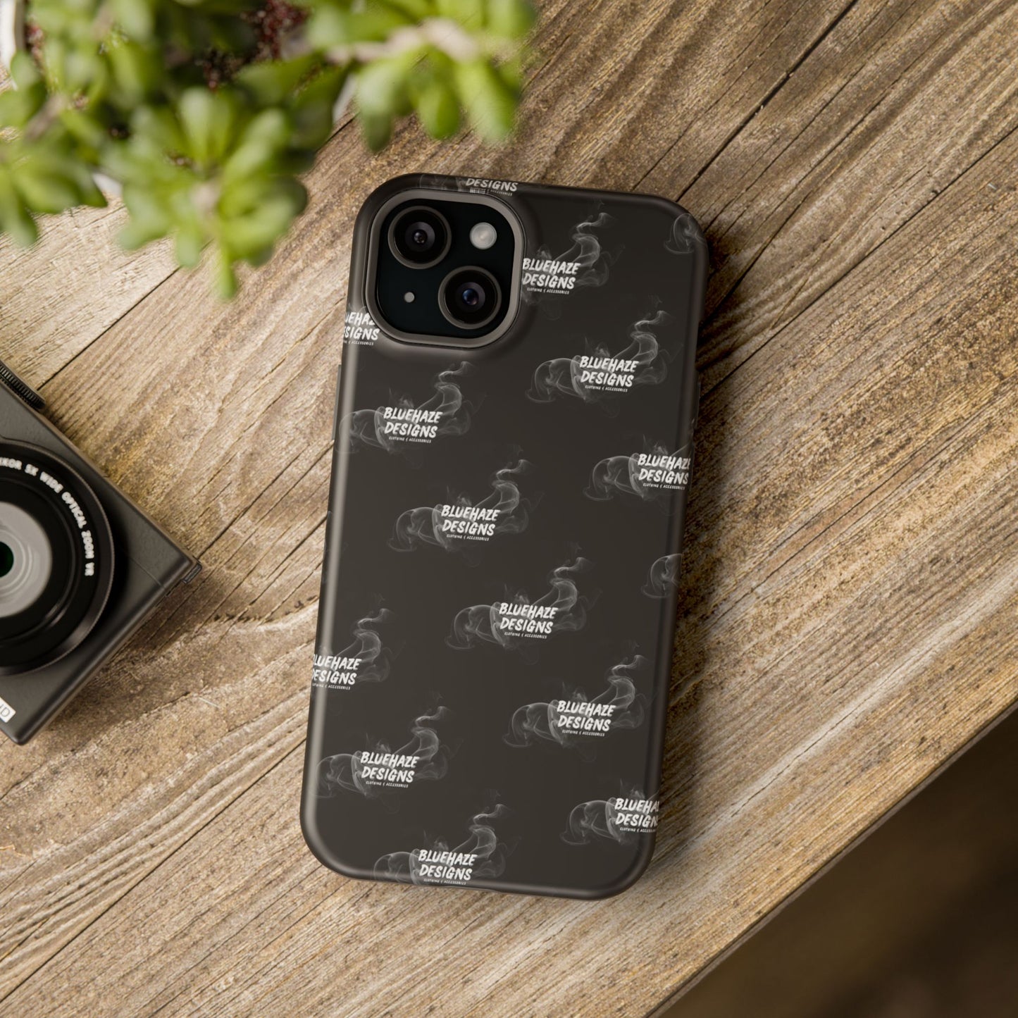 BlueHaze Designs Smoke logo Phone case