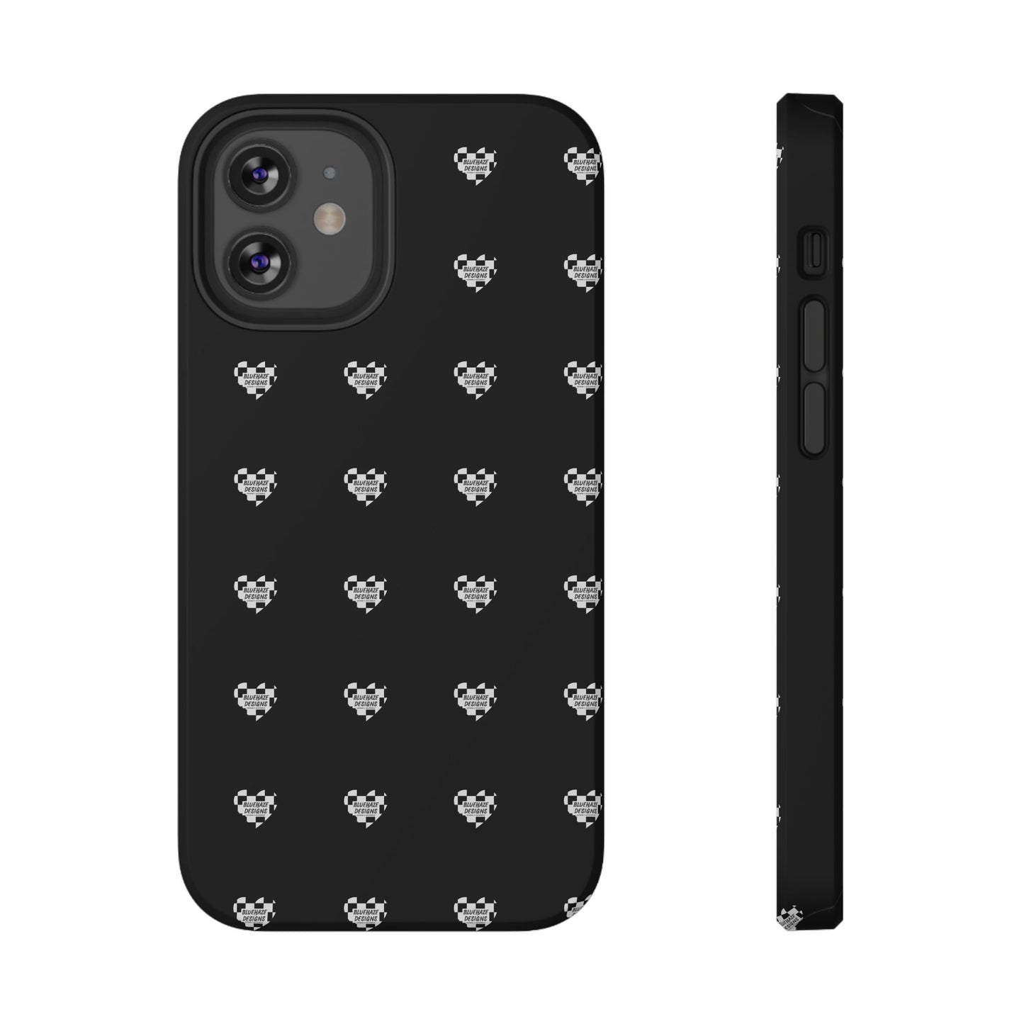 BlueHaze Designs Heart Pattern logo Phone case