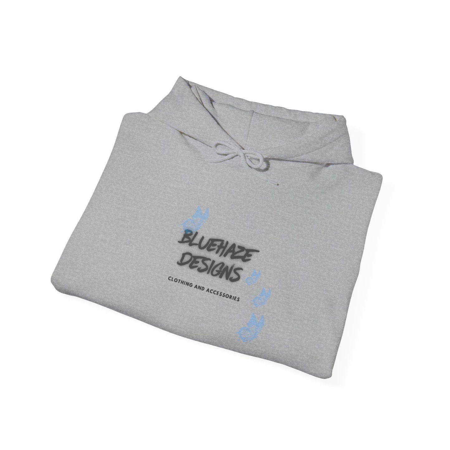 BlueHaze Designs Butterfly logo hoodie