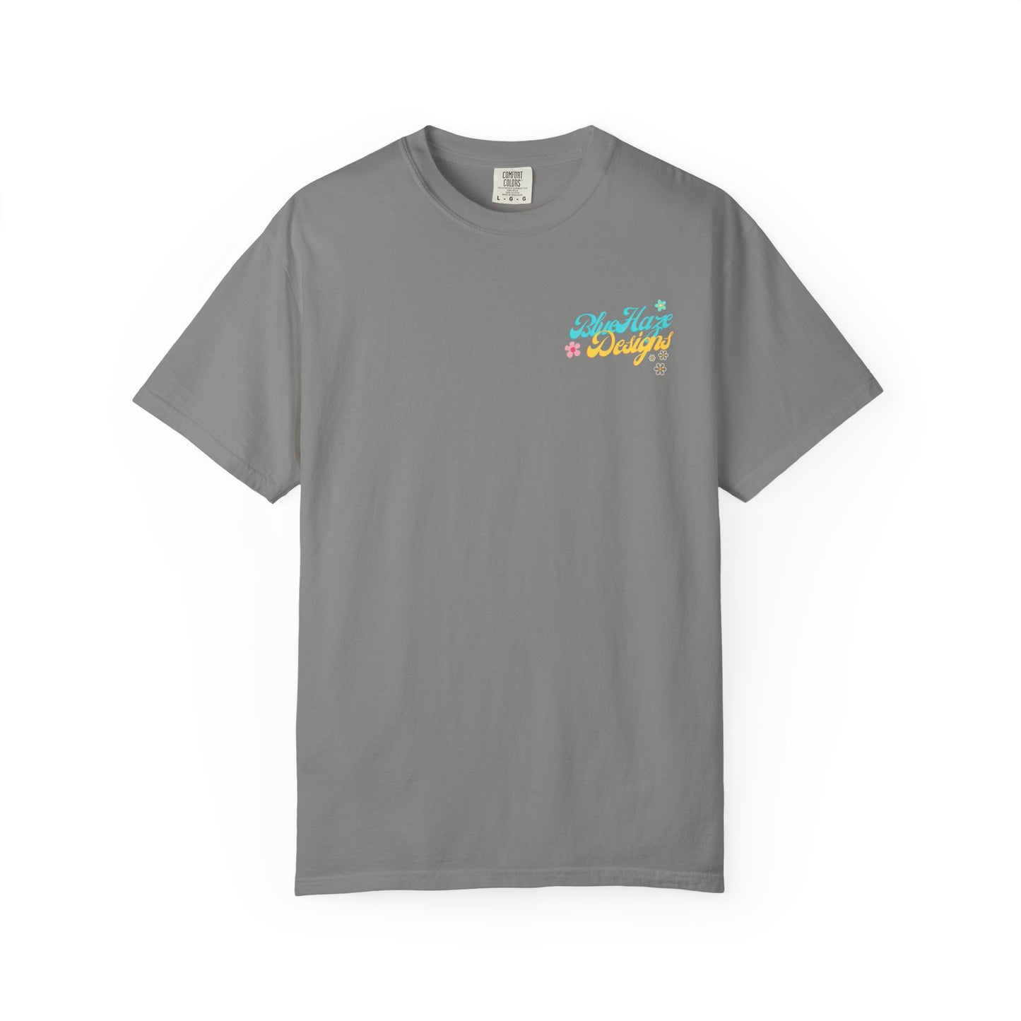 BlueHaze Floral Shoe Vibes T-Shirt