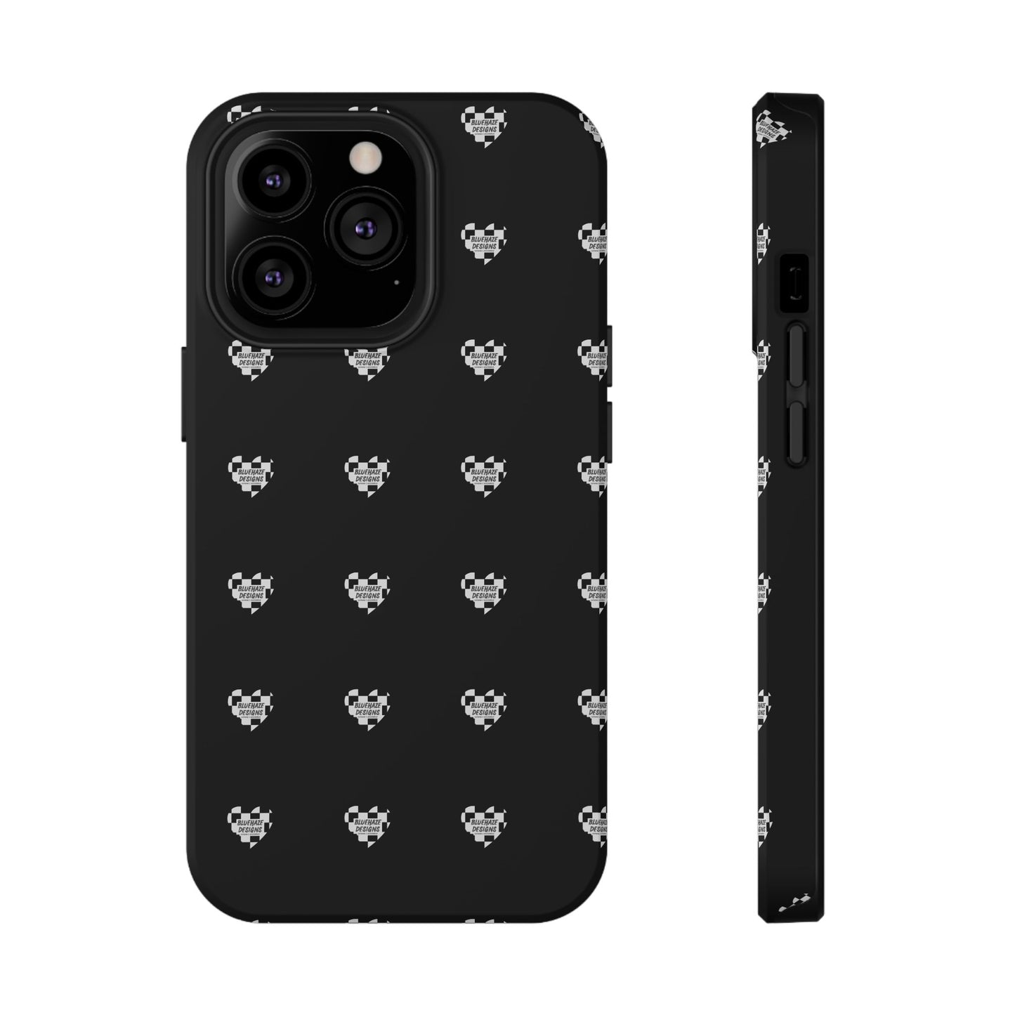 BlueHaze Designs Heart Pattern logo Phone case