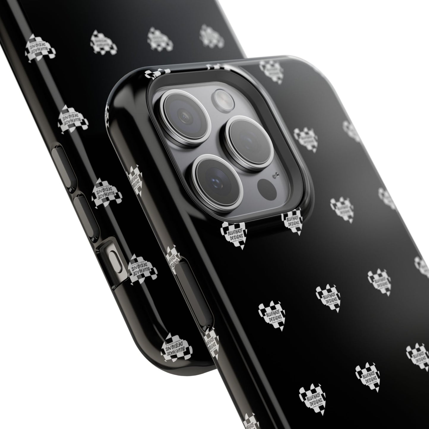 BlueHaze Designs Heart Pattern logo Phone case