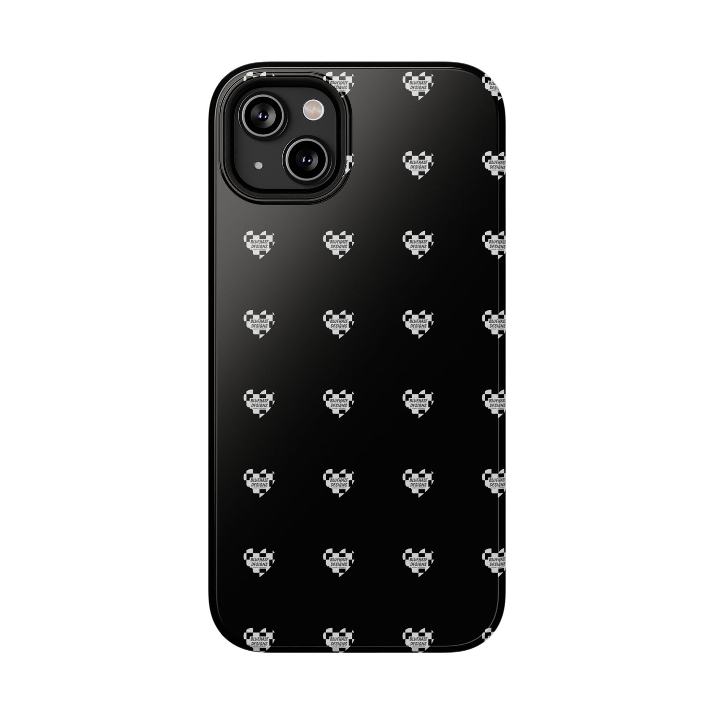 BlueHaze Designs Heart Pattern logo Phone case