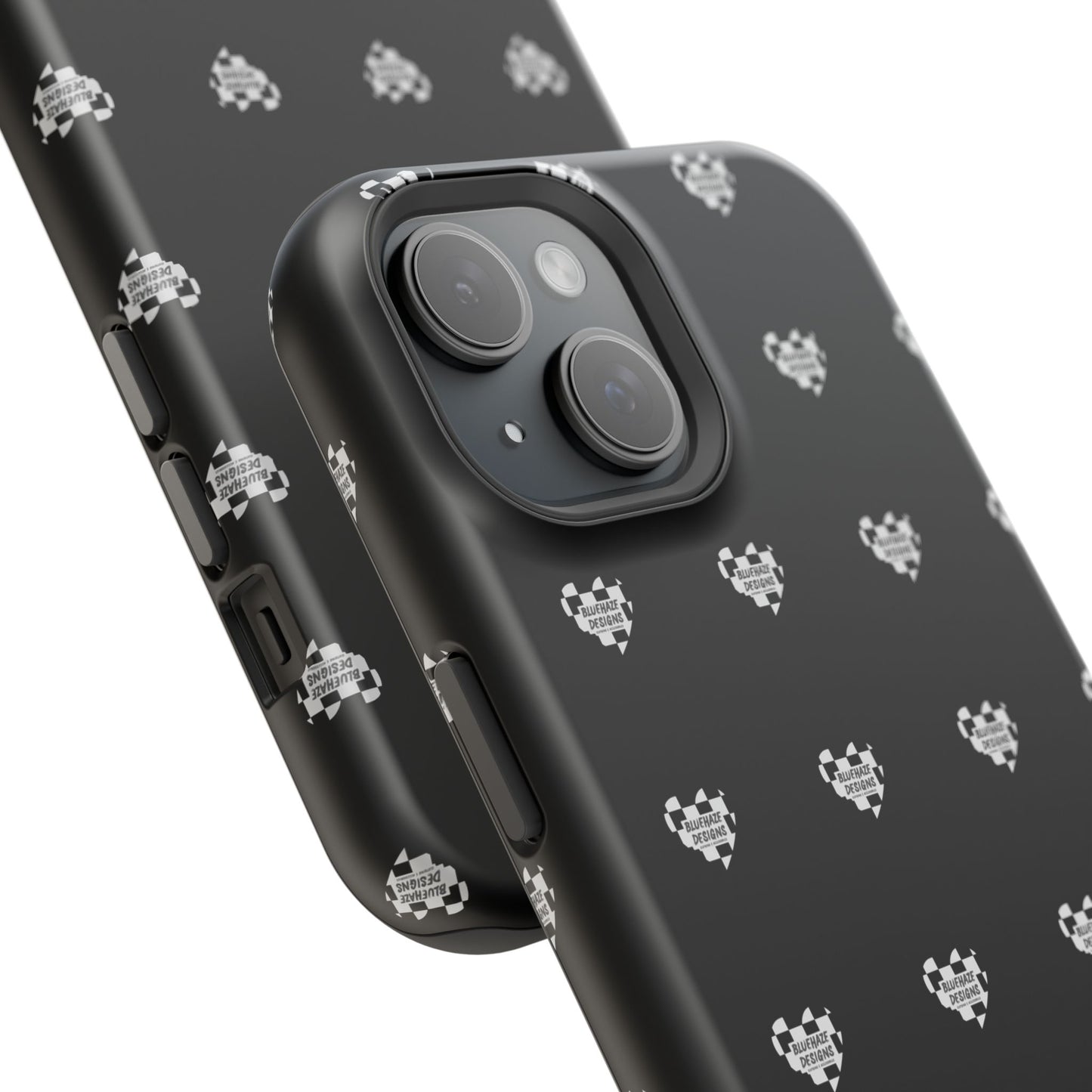 BlueHaze Designs Heart Pattern logo Phone case