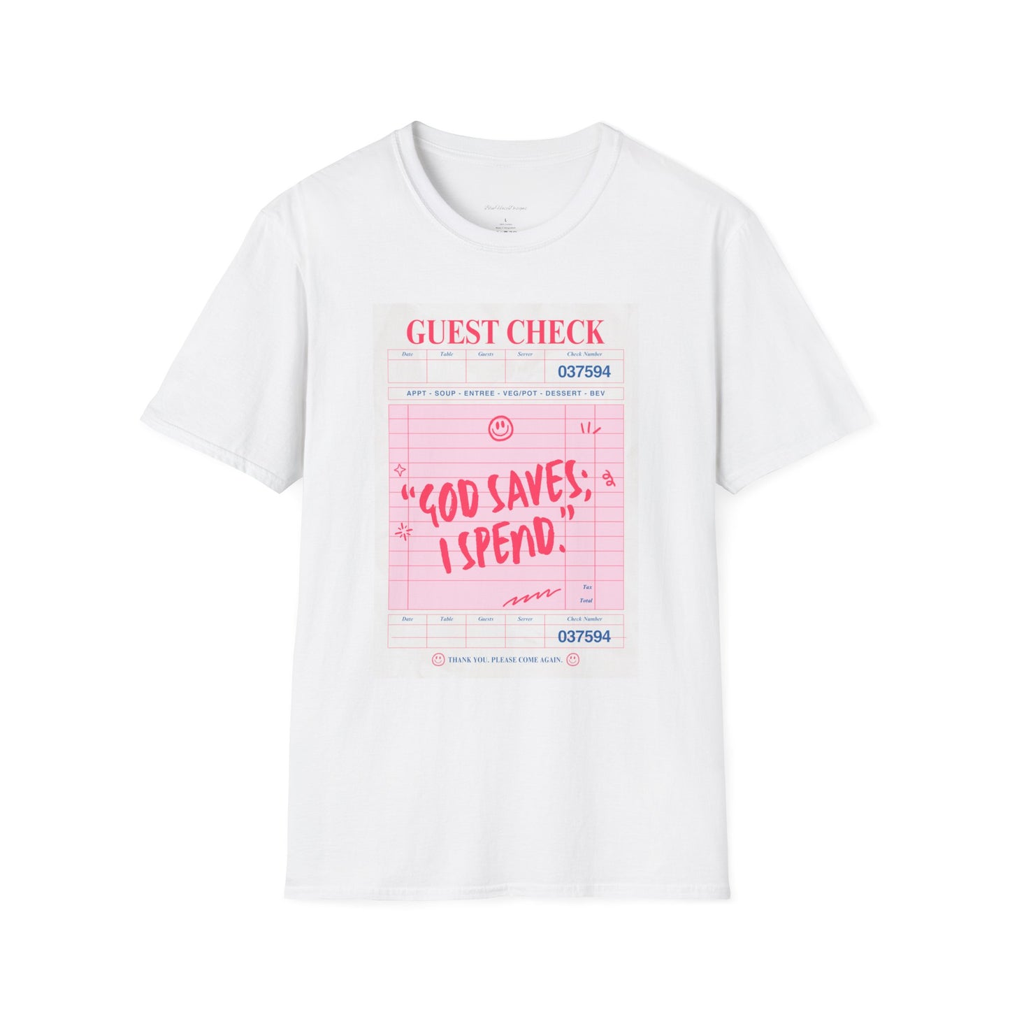 God Saves, I Spend T-Shirt - Fun and Trendy Graphic Tee