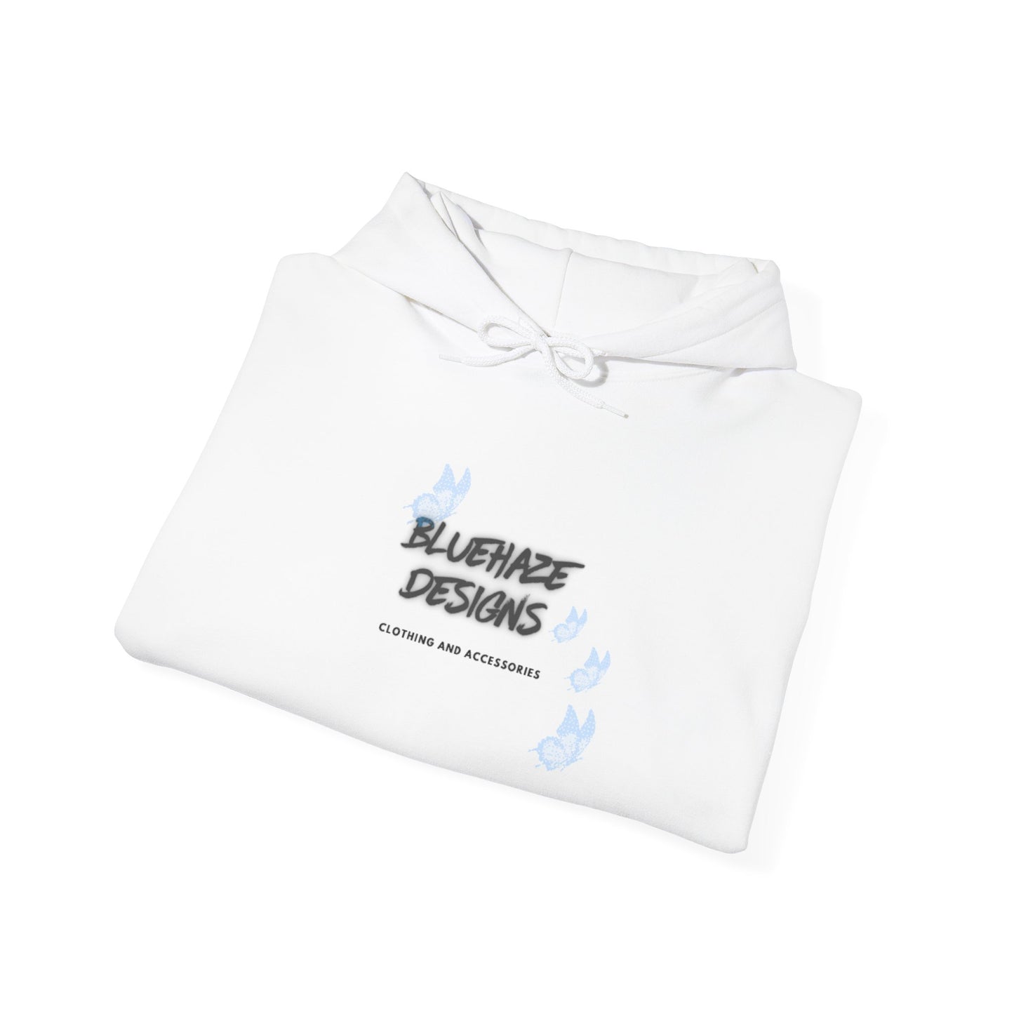 BlueHaze Designs Butterfly logo hoodie