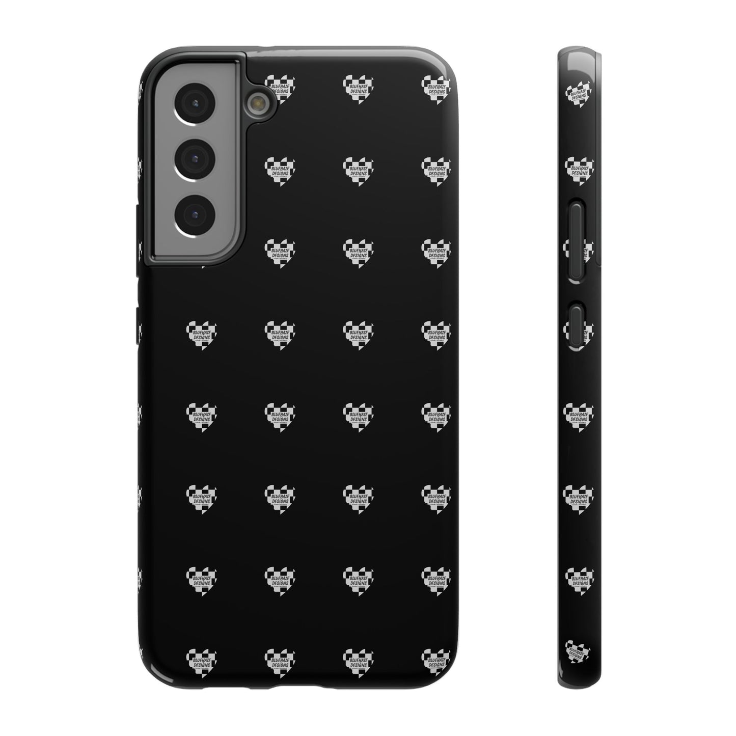 BlueHaze Designs Heart Pattern logo Phone case
