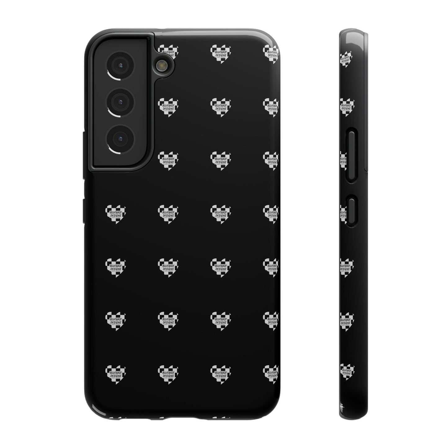 BlueHaze Designs Heart Pattern logo Phone case