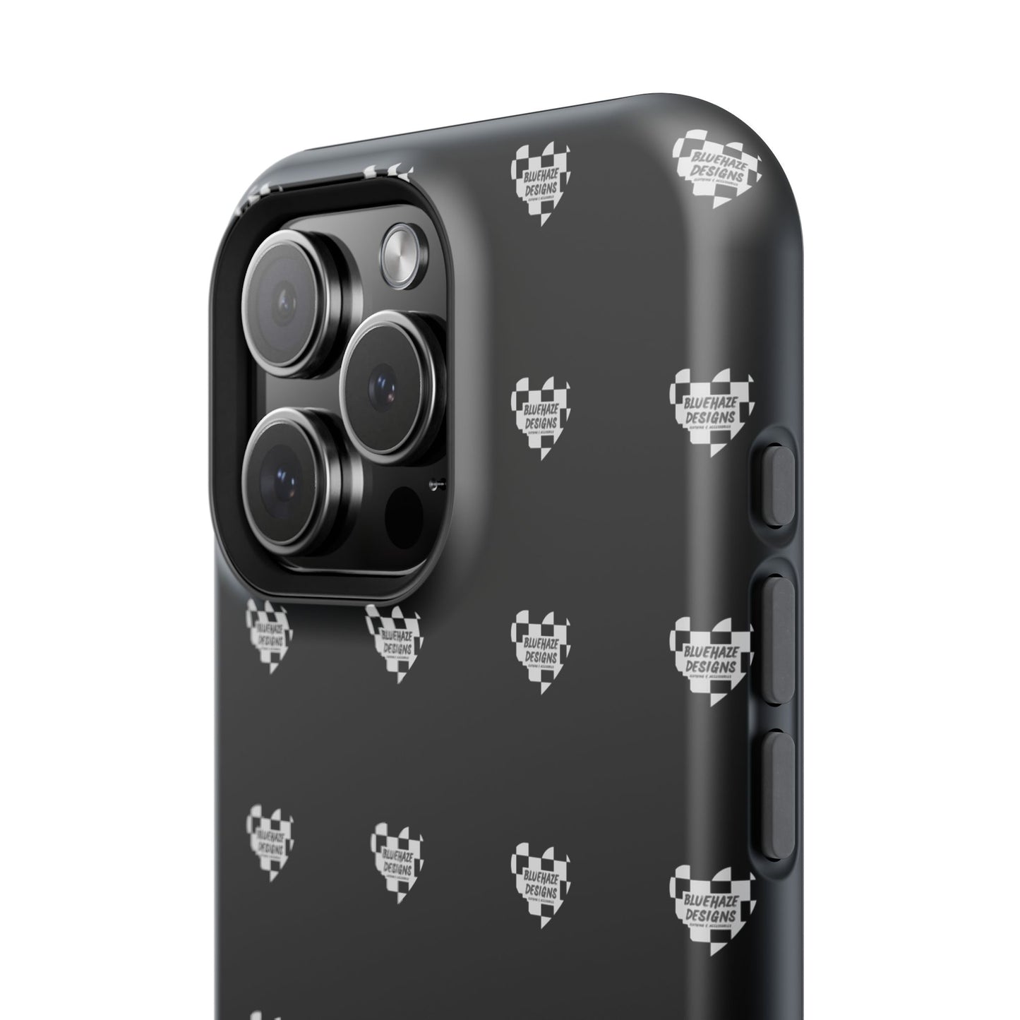 BlueHaze Designs Heart Pattern logo Phone case