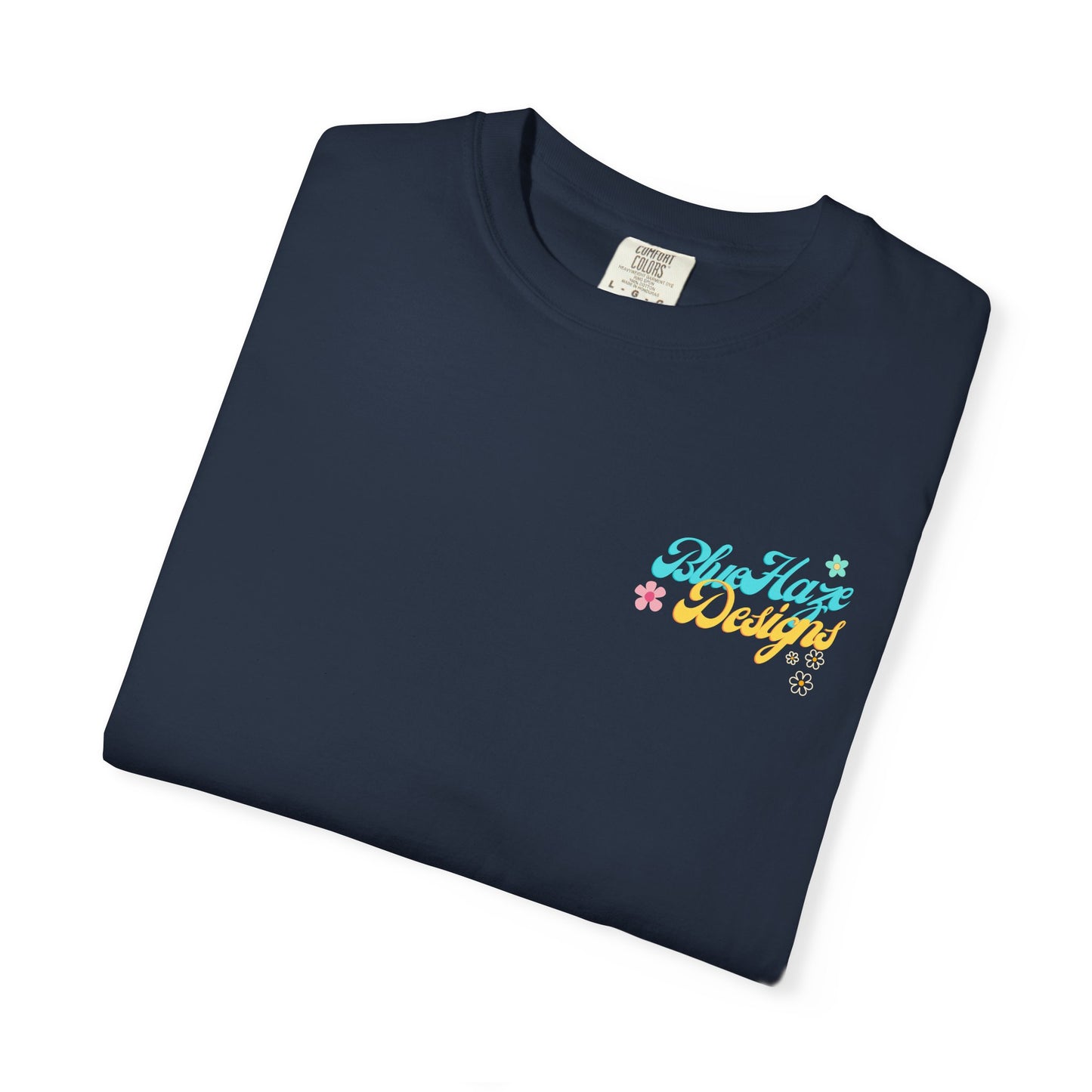 BlueHaze Floral Shoe Vibes T-Shirt