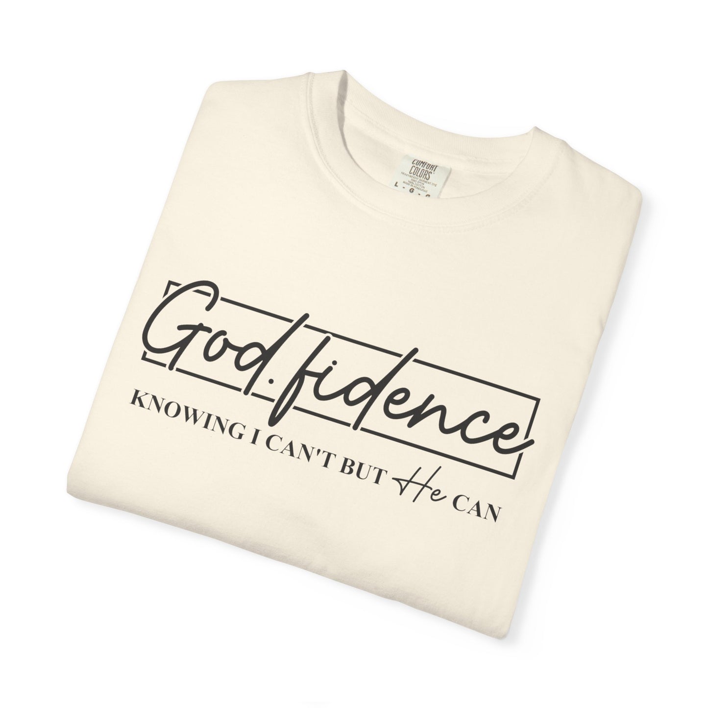 Inspirational Unisex T-shirt, Godfidence Tee, Motivational Apparel, Gift for Him/Her, Positive Vibes Shirt, Everyday Wear