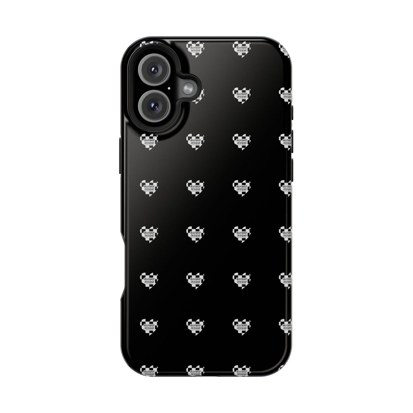 BlueHaze Designs Heart Pattern logo Phone case