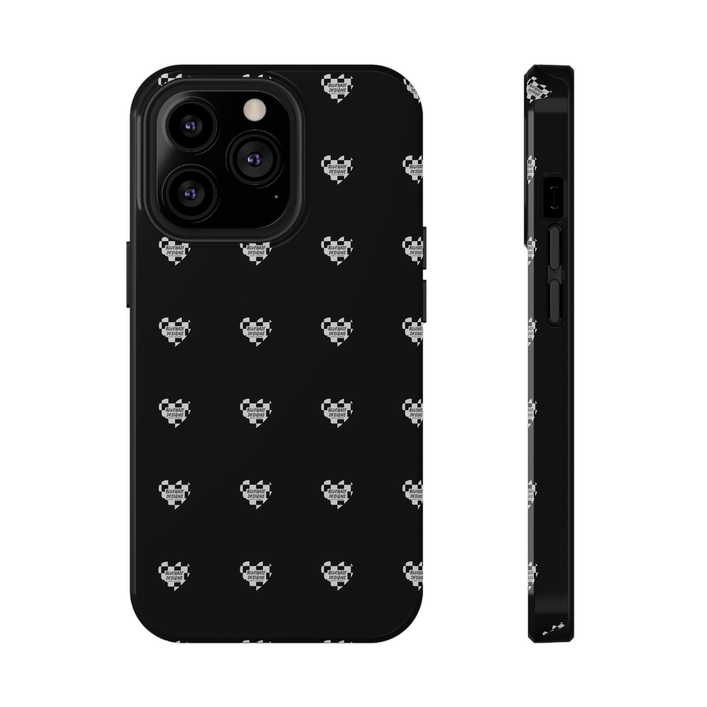 BlueHaze Designs Heart Pattern logo Phone case