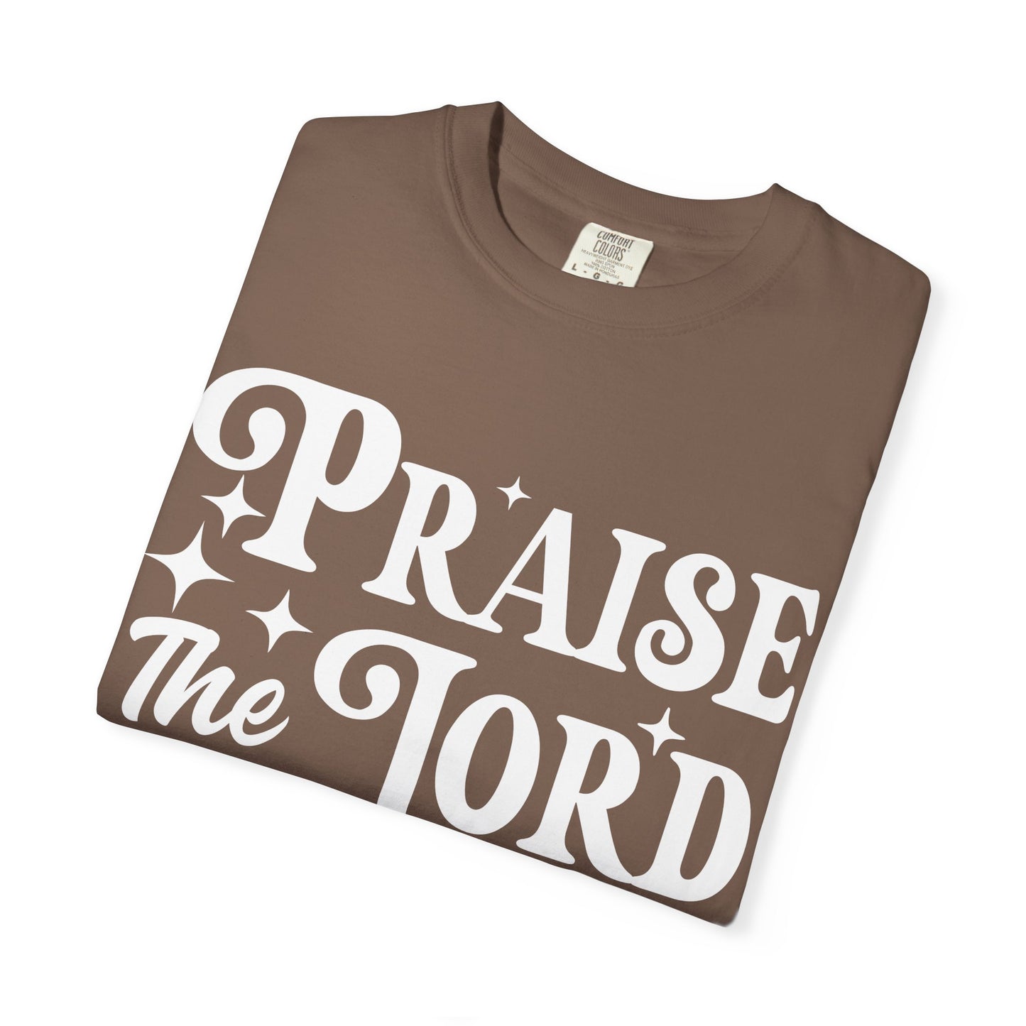 Praise the Lord Unisex Tee - Comfortable Garment-Dyed T-shirt, Faith-Based Apparel, Church Outfits, Christian Gifts, Inspirational Wear