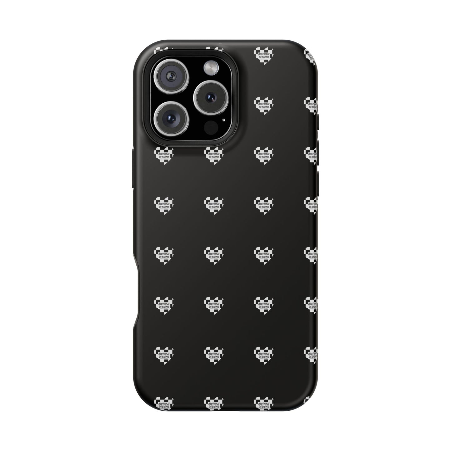 BlueHaze Designs Heart Pattern logo Phone case