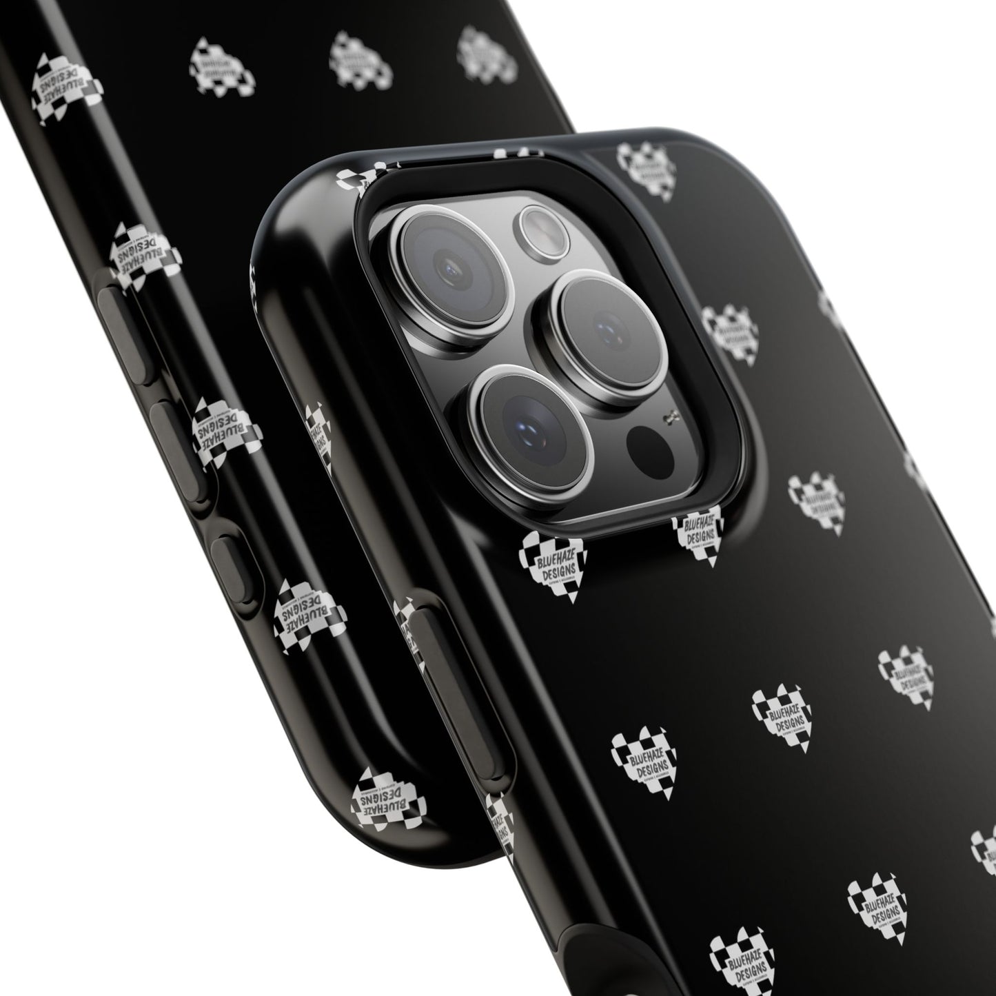BlueHaze Designs Heart Pattern logo Phone case