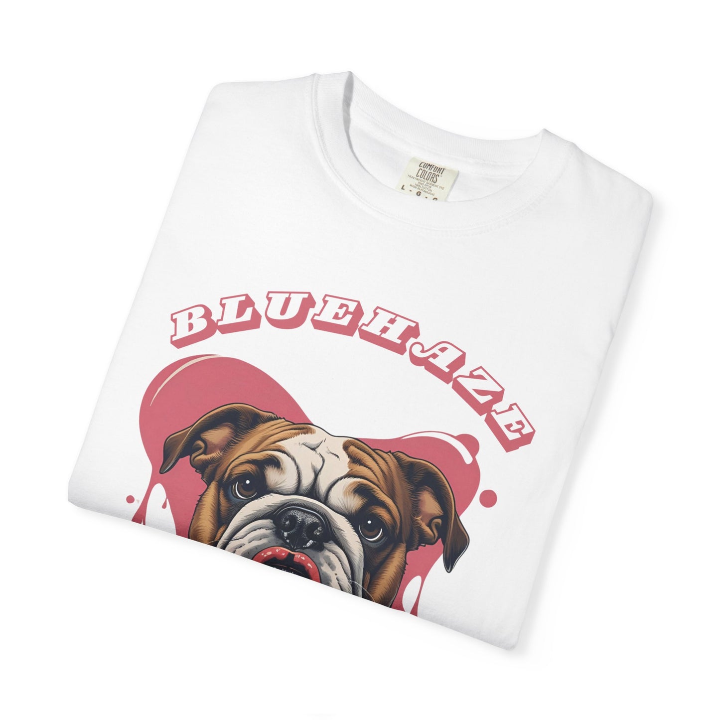 BlueHaze Colorful Dog Illustration T-Shirt, Pet Lover's Tee, Gift for Dog Owners, Summer Fashion, Unisex T-Shirt