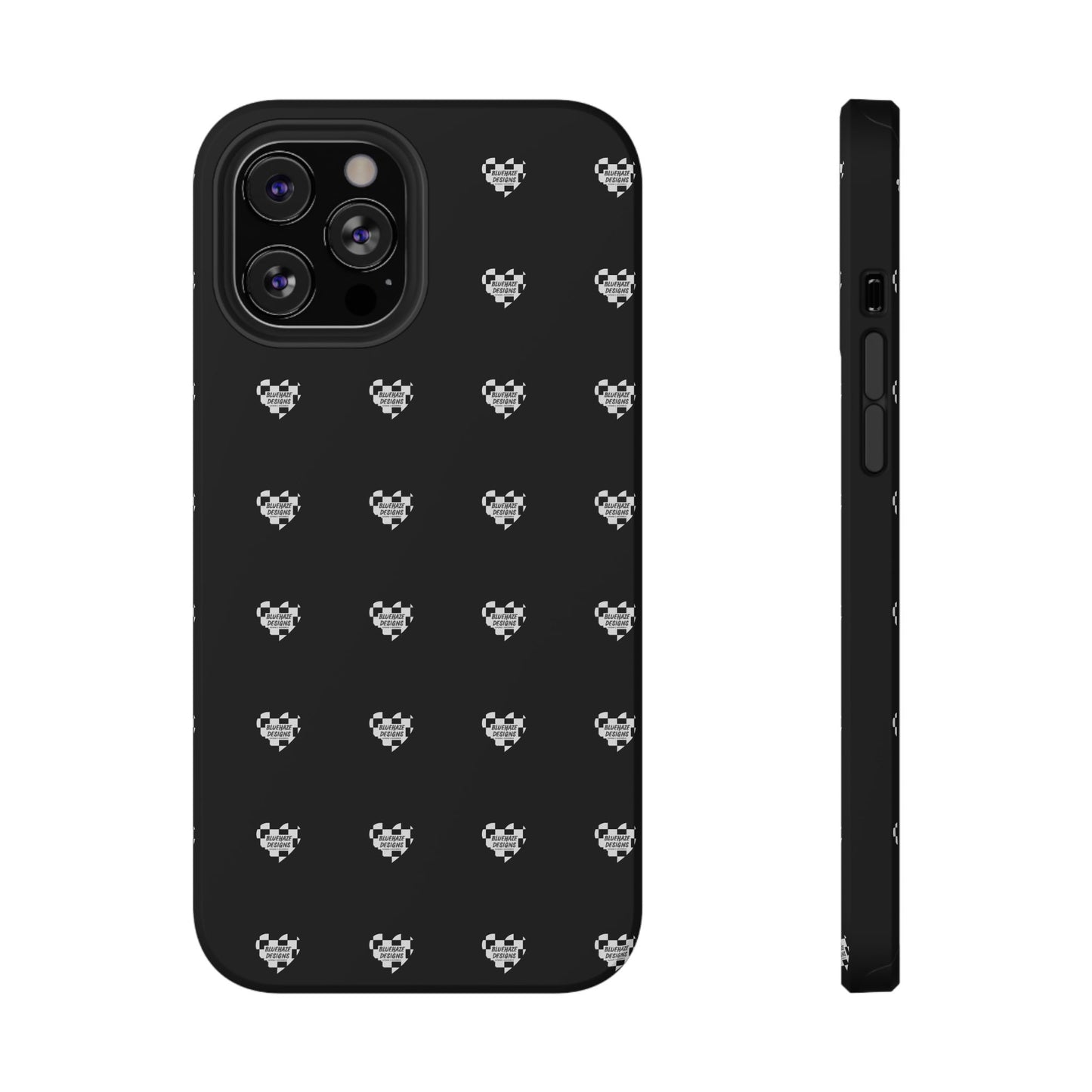 BlueHaze Designs Heart Pattern logo Phone case