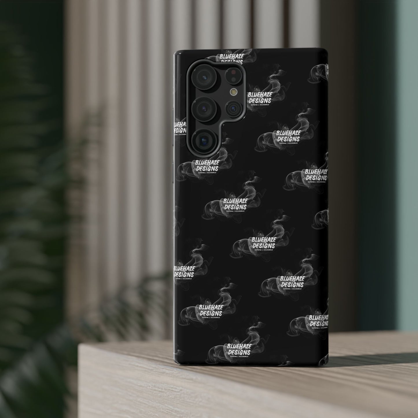 BlueHaze Designs Smoke logo Phone case