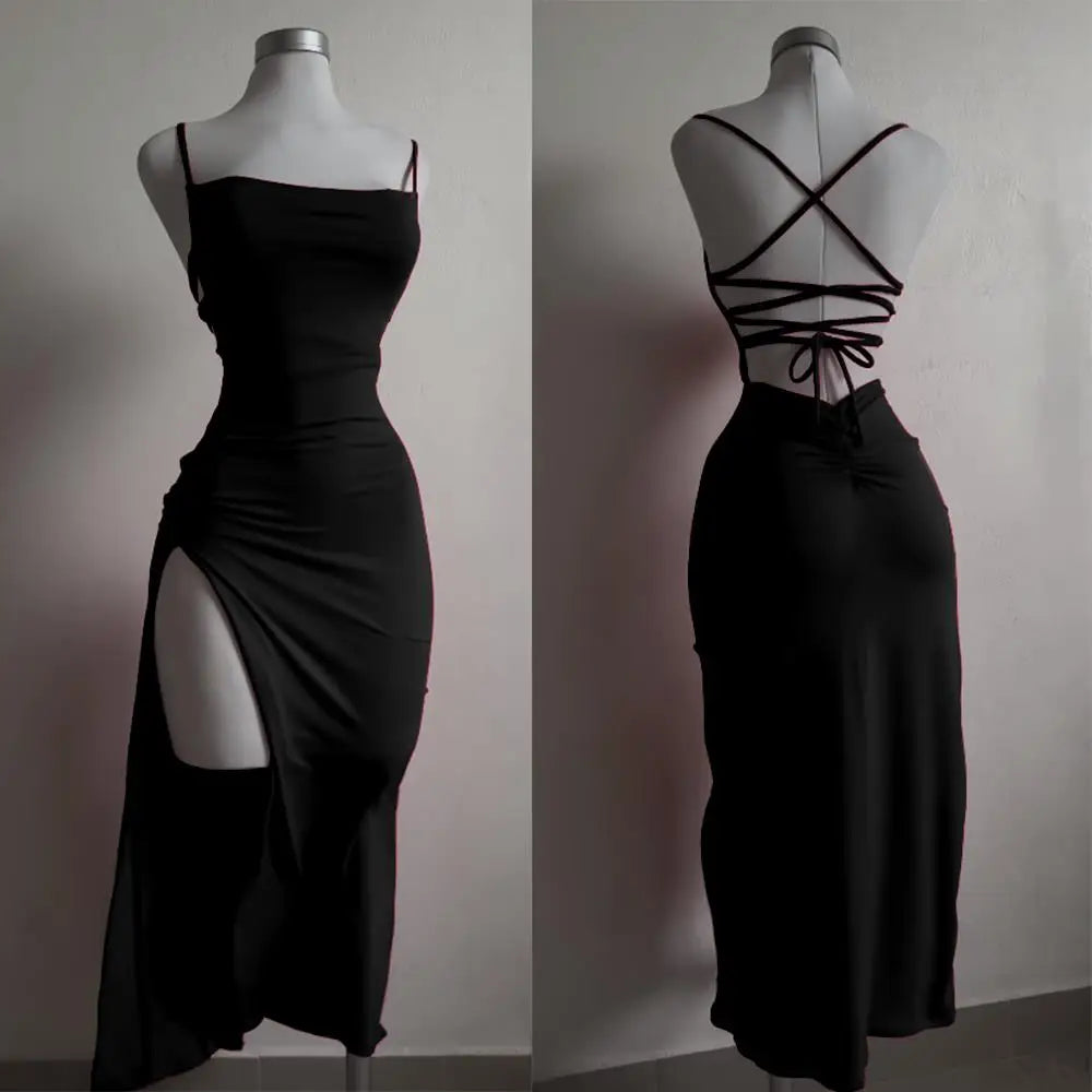 halter strap Spice dress