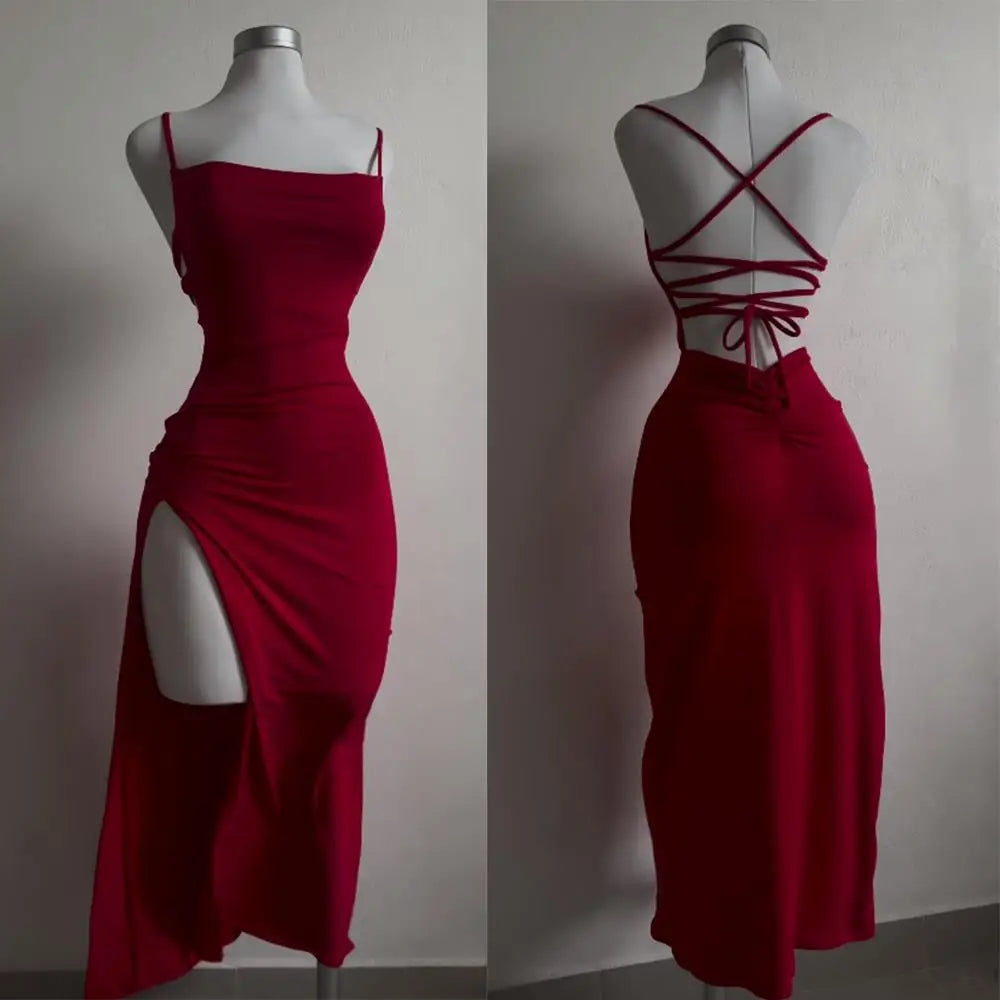 halter strap Spice dress