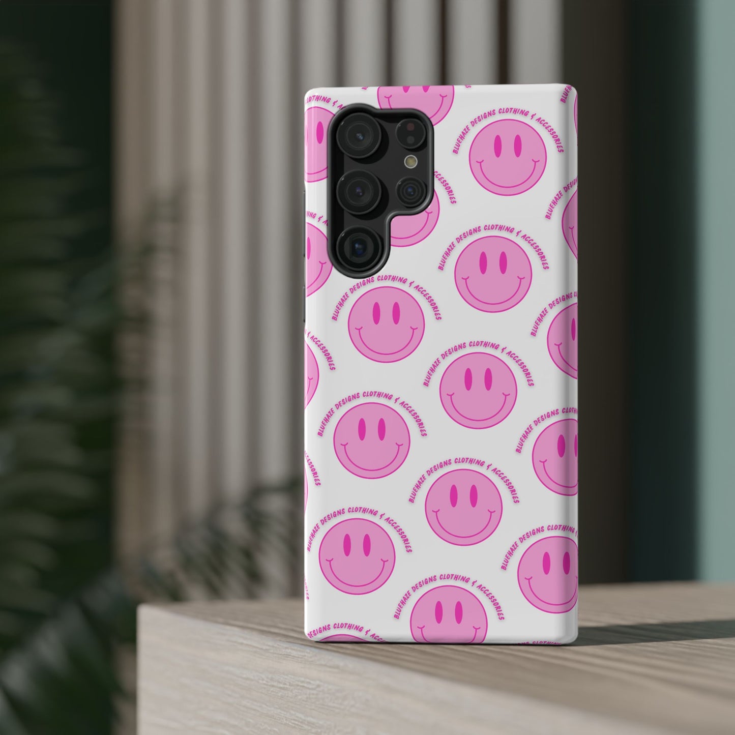 BlueHaze Designs Smiley Logo Phone case