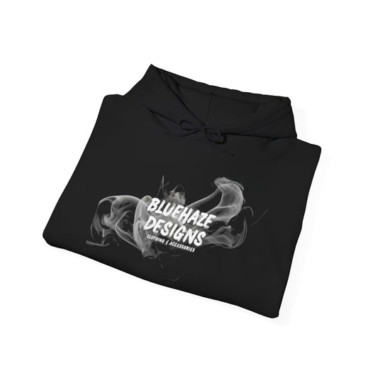 BlueHaze Designs Smoke logo hoodie